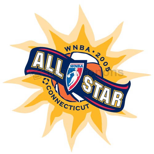 WNBA All Star Game T-shirts Iron On Transfers N5713